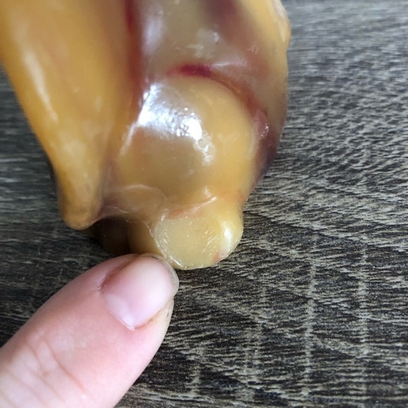 Vtg 1970s Sad Basset Hound Dog  Candle - Picture 5 of 10